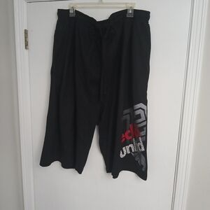 Ecko Unlimited Black Shorts with Logo